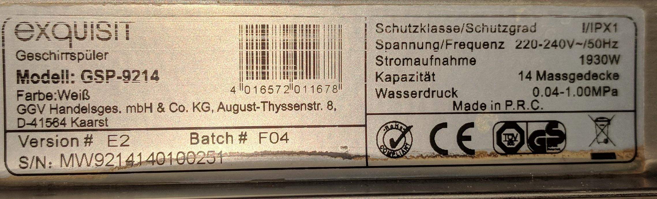 Spülmaschine Sicherung raus beim Heizen? (Computer, Technik, Technologie)