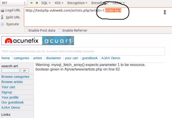 SQL Abfrage ID=-1?