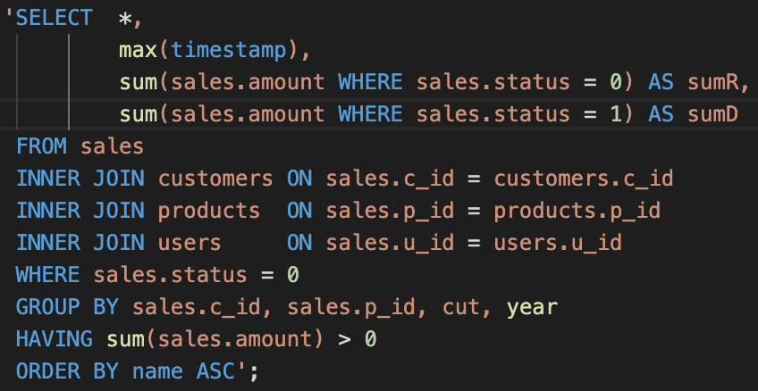 SQL-Statement mit