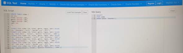 SQL Table abfrage funktioniert nicht?