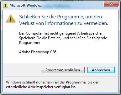 SSD - Arbeitsspeicher Problem - (Computer, PC, Windows)