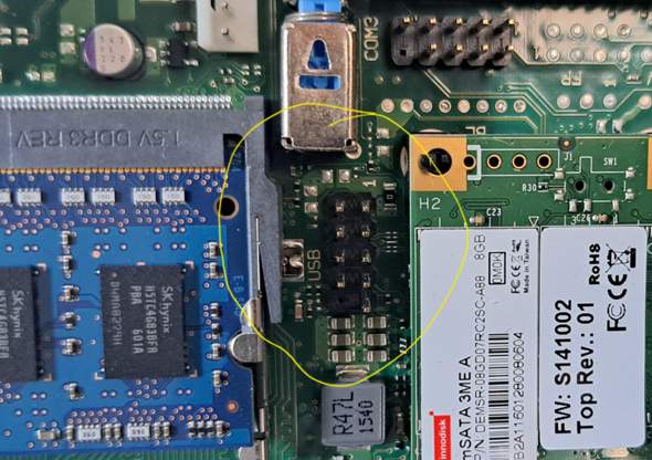 SSD 2,5Zoll über USB Port am Mainboard mit Stromversogen?