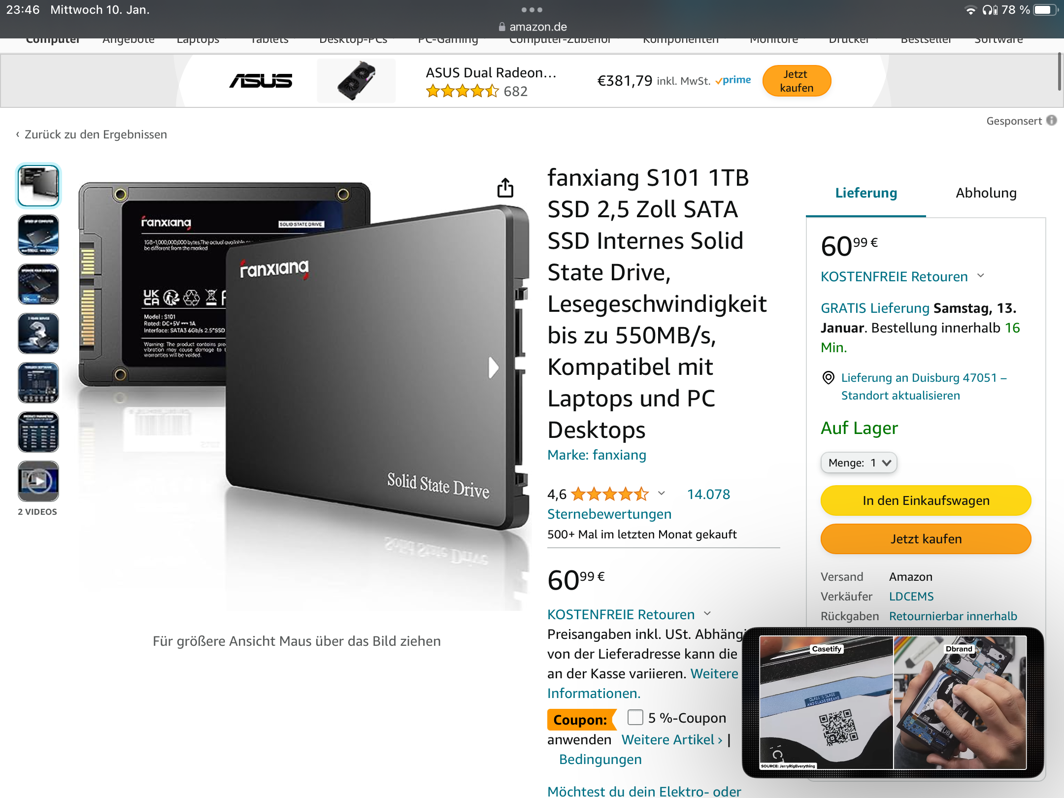 Ssd Download Geschwindigkeit sehr schlecht? (Internet, WLAN ...