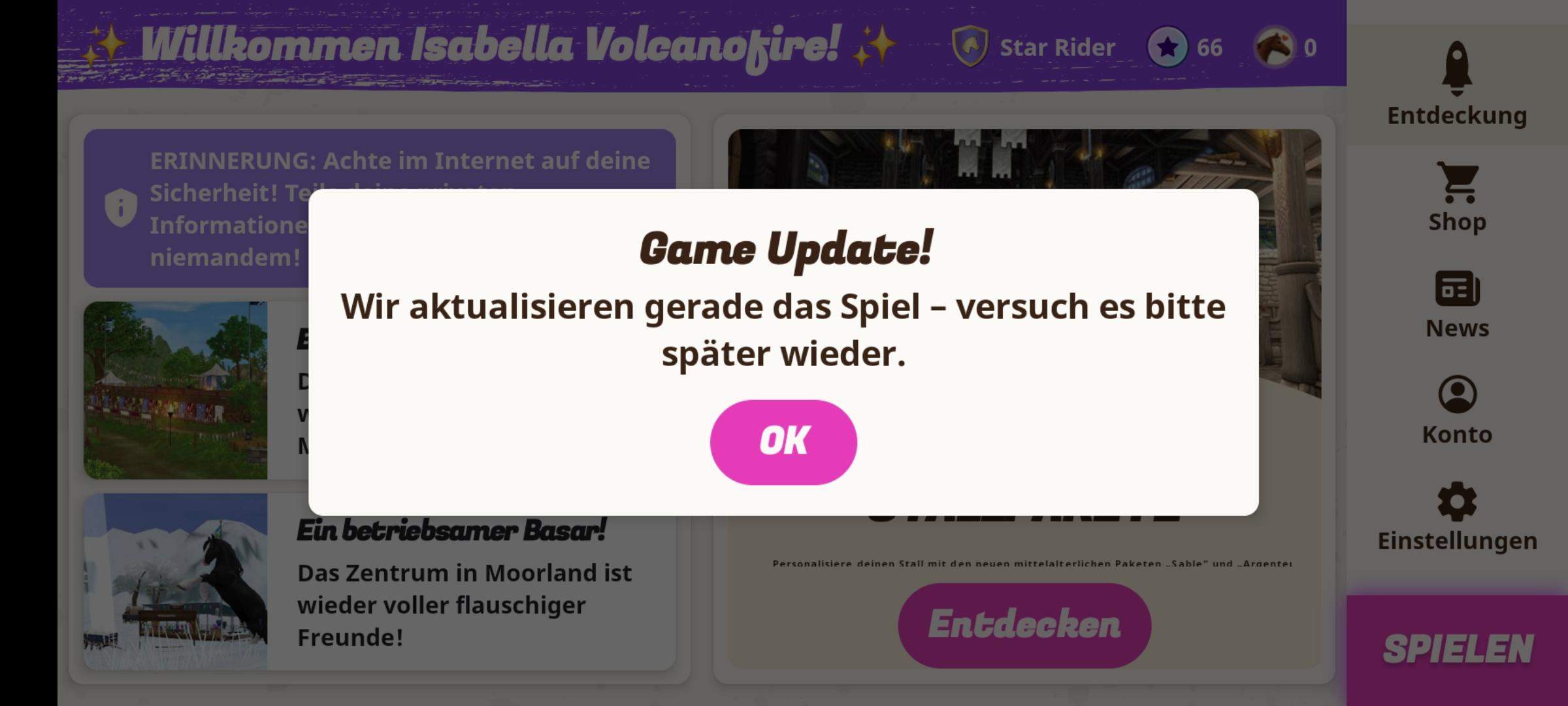 Sso update? (Star Stable, Star Stable Online star rider)