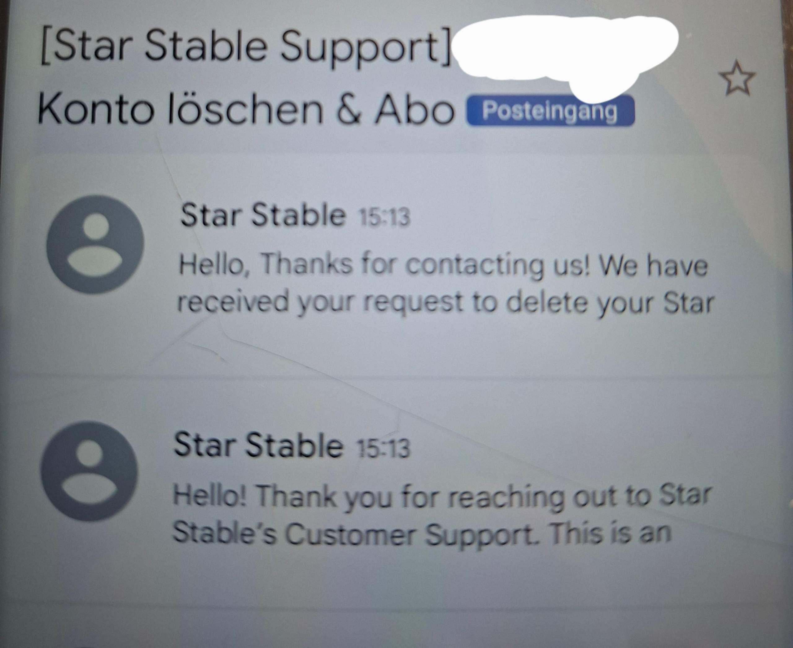 Star Stable support? (Star Stable Online star rider)
