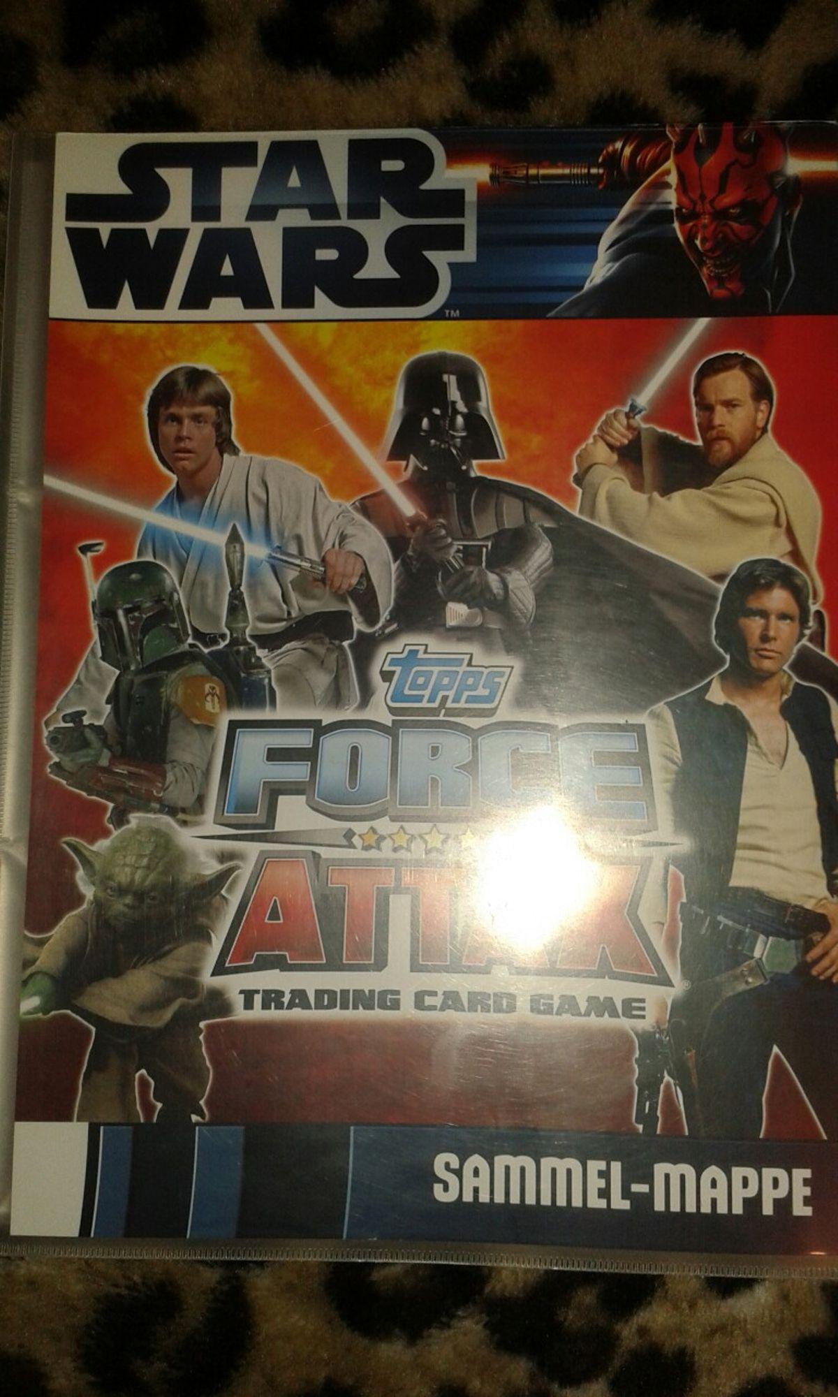 Star Wars Force Attax seltene karten