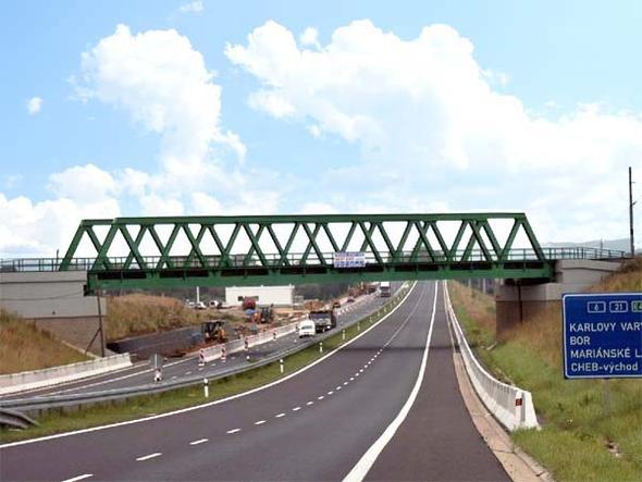 Statik bei einer Fachwerkbrücke (Architektur, Brücke, Statiker)