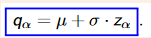 Statistik Normalverteilung QUantil, wie kommt man auf den Wert von z_(0.05)?