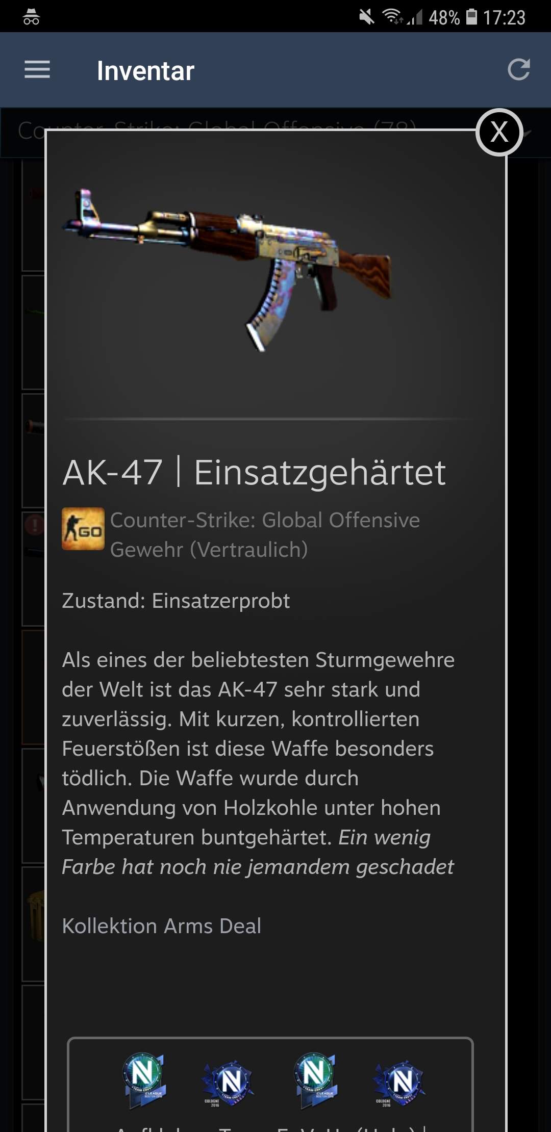 Steam - CS:GO Inventory/Spiel Deutsche Skinnamen? (Computer, Spiele und ...