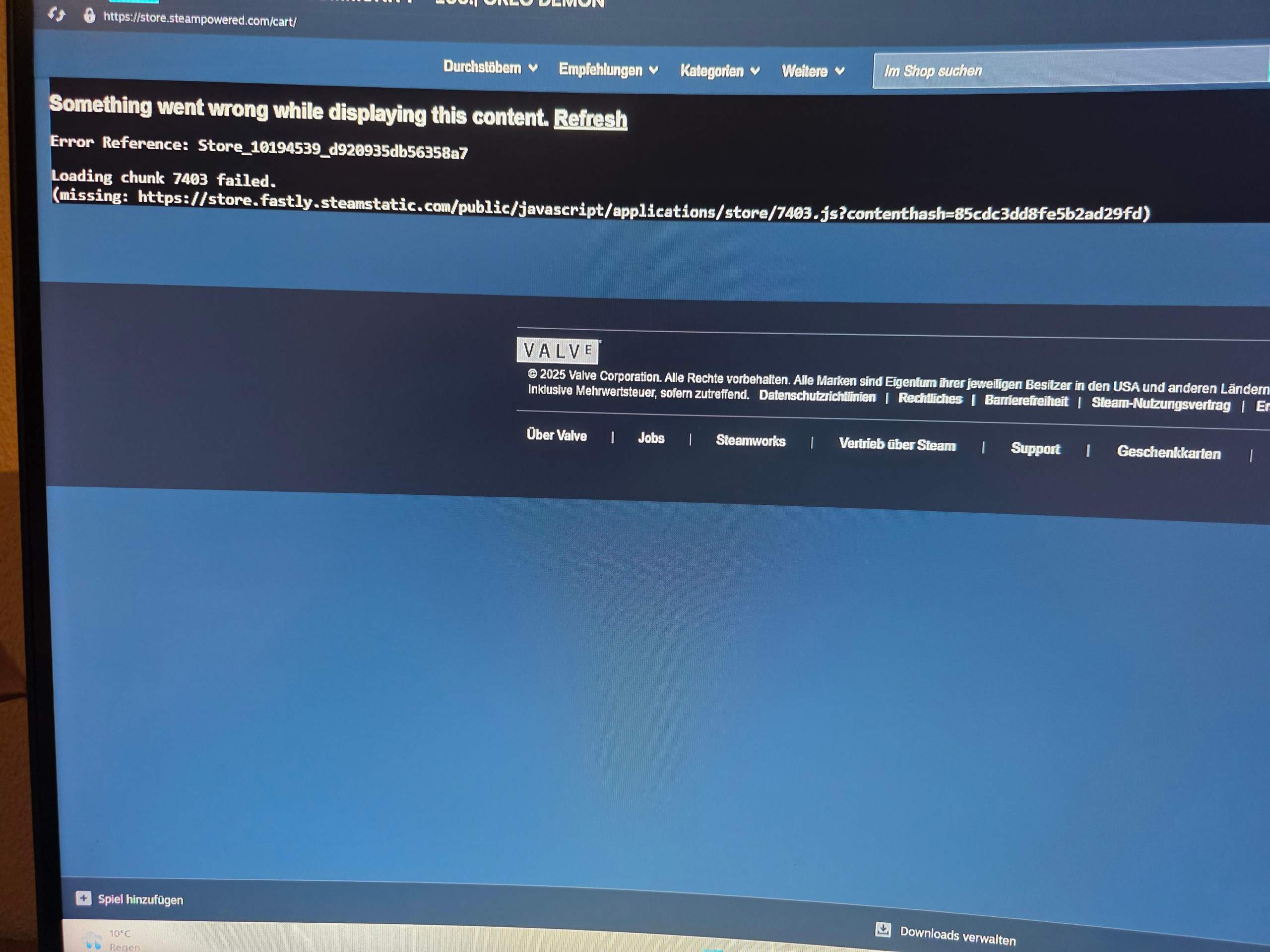 Steam funktioniert nicht richtig. Was tun? (Gaming PC, Error)