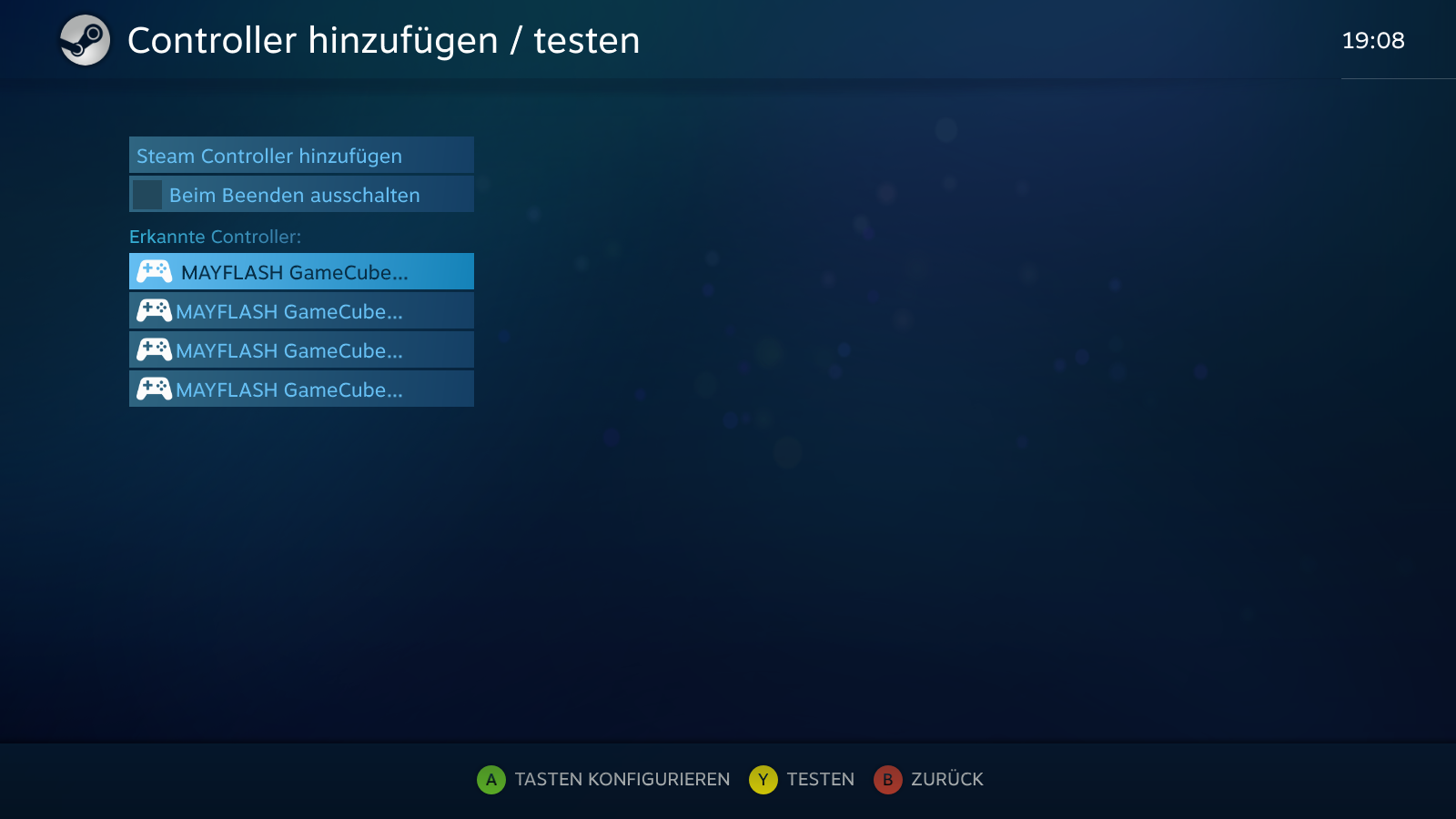 Steam mit Gamecubecontroler nutzen? (Controller, Gamepad, Gamecube)