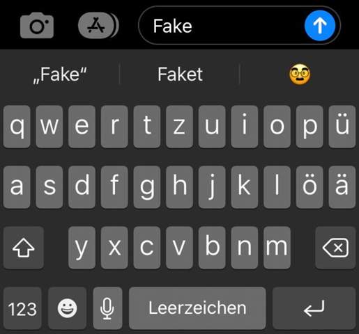 Steht der 🥸 Emoji für Fake?