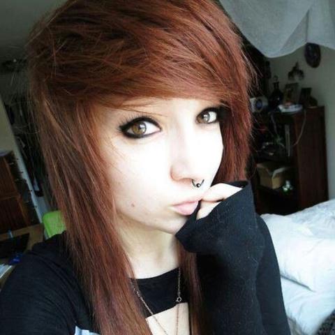 Steht Scene Hair Nur Emos Haare