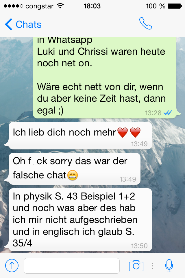 Steht sie auf mich? Oder hat das was anderes zu bedeuten? (Liebe