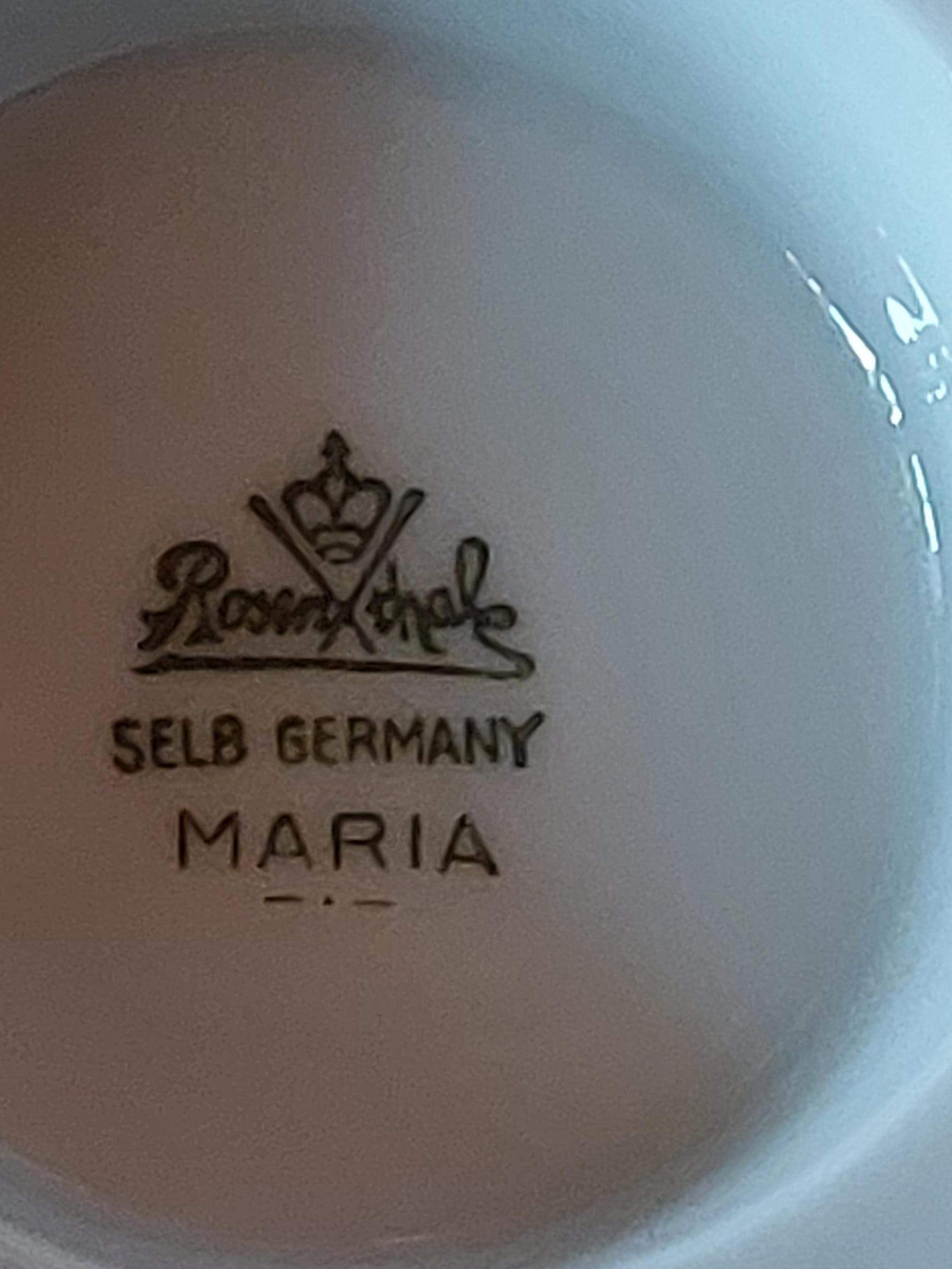 Stempelidentifikation Rosenthal Maria Herstellung? (Antiquitäten, Porzellan, Porzellanmarke)