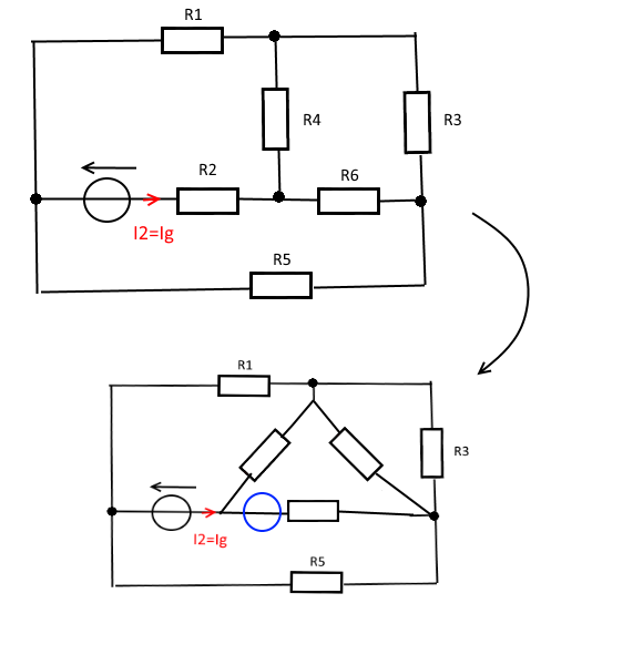 Stern Dreieck Transformation Schaltung Schule Technik Technologie