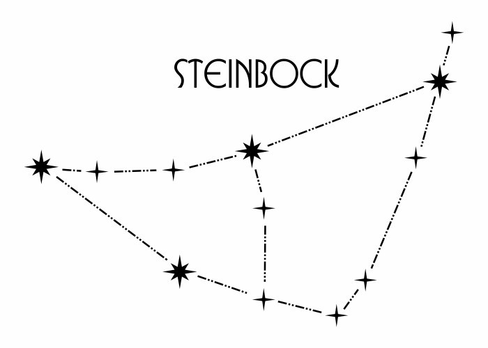 sternbild steinbock astrologie