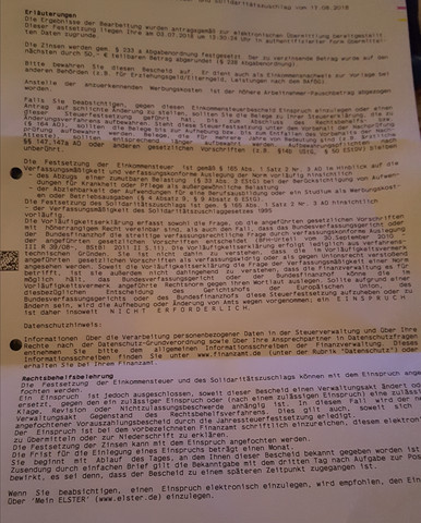 Vorläufiger steuerbescheid guthaben Vorläufiger steuerbescheid guthaben