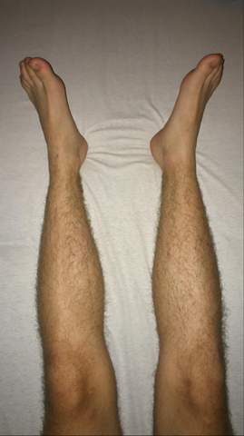 Beine rasieren mann