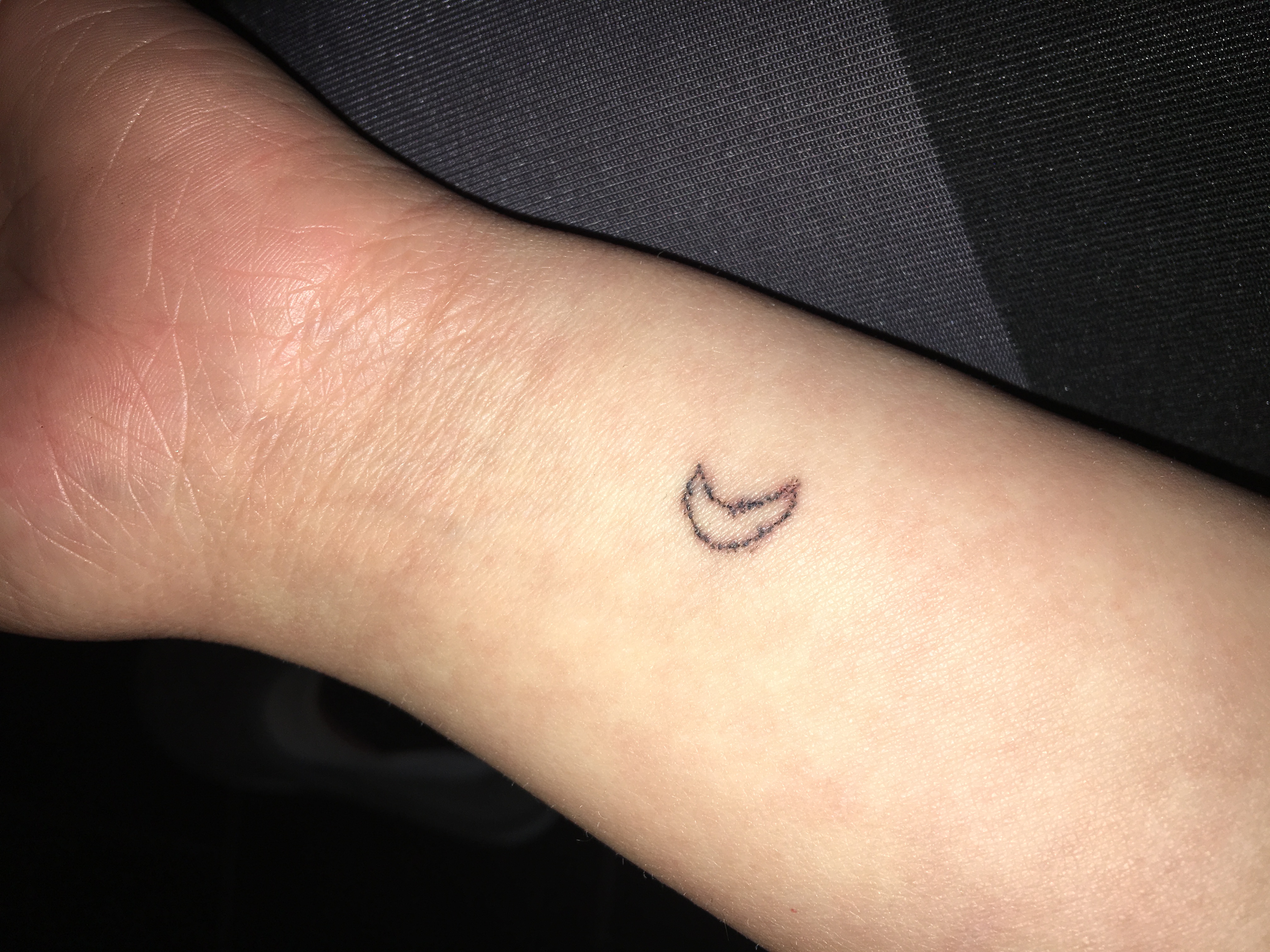 Stick and poke tattoo entzündet?
