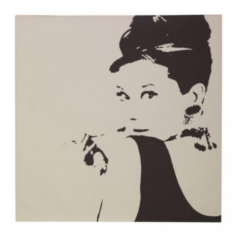 stil..ikea bild "audrey hepburn" (Malerei)