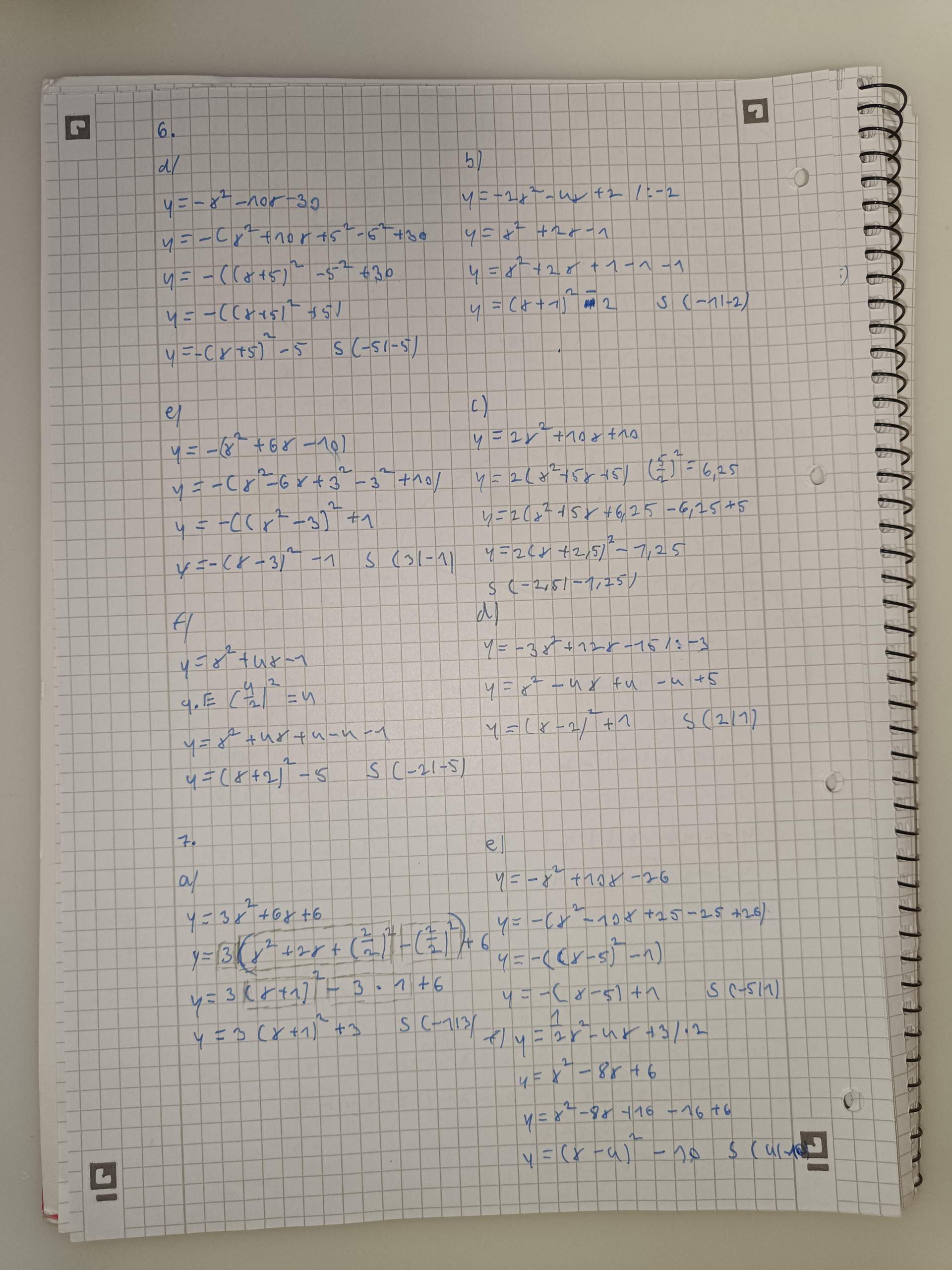 Stimmen die Aufgaben? (Funktion, rechnen, Gleichungen)