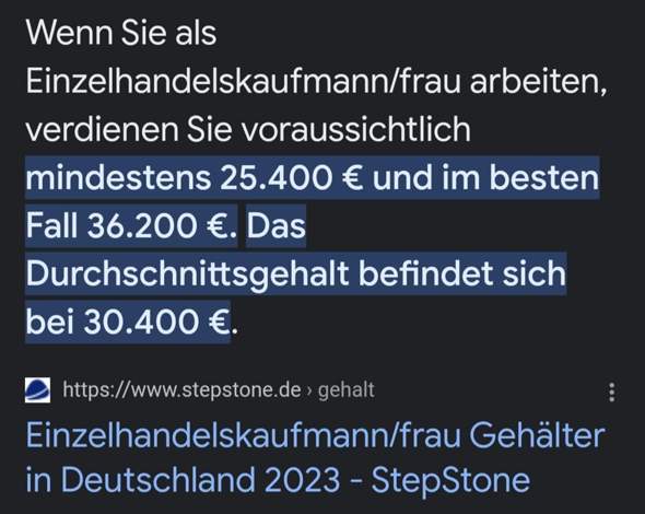Stimmt das?