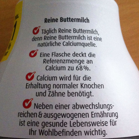 Buttermilch - (Medizin, Ernährung, Arzt)