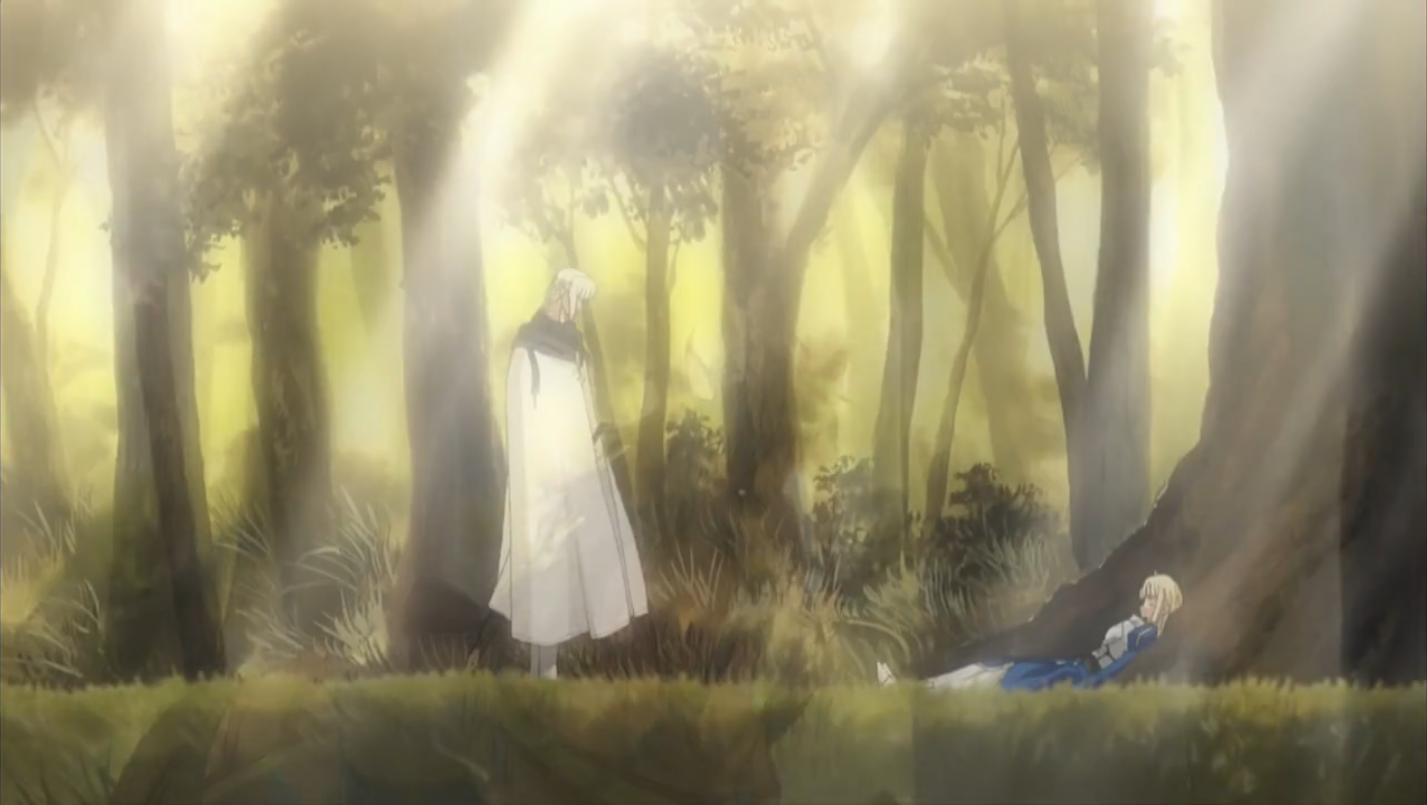 Stirbt Saber am Ende von Fate/stay night (2006)? (Anime, Serie, Fate Stay Night)