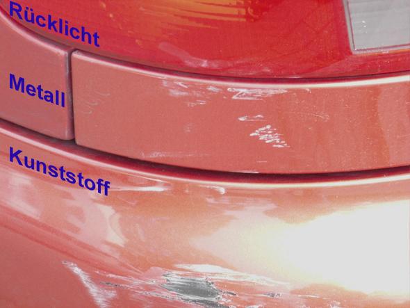 Stossstange Hinten Schaden Mit Foto Geht Noch Smart Repair Auto Versicherung Kosten