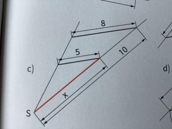 Streckenlänge x?