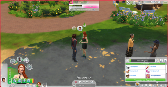 Streit Glitch in Sims 4?