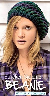Strickanleitung Beanie Mutze Stricken Handarbeit Selbstgemacht