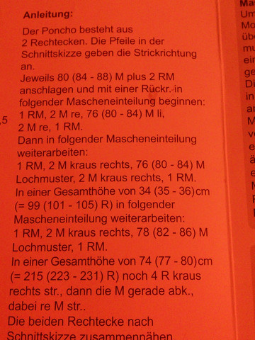 Anleitung - (Freizeit, stricken, Handarbeit)