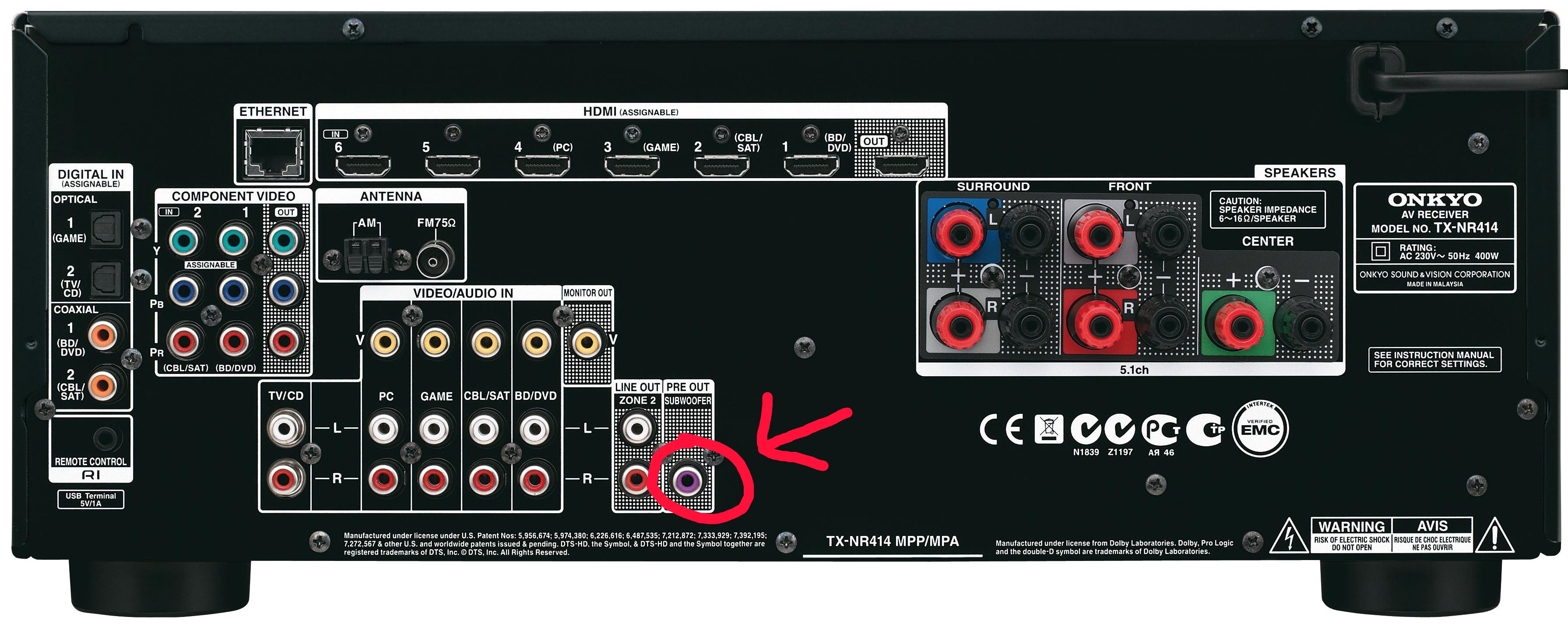 subwoofer anschließen...welches Kabel? (Musik, Bass, Anlage)