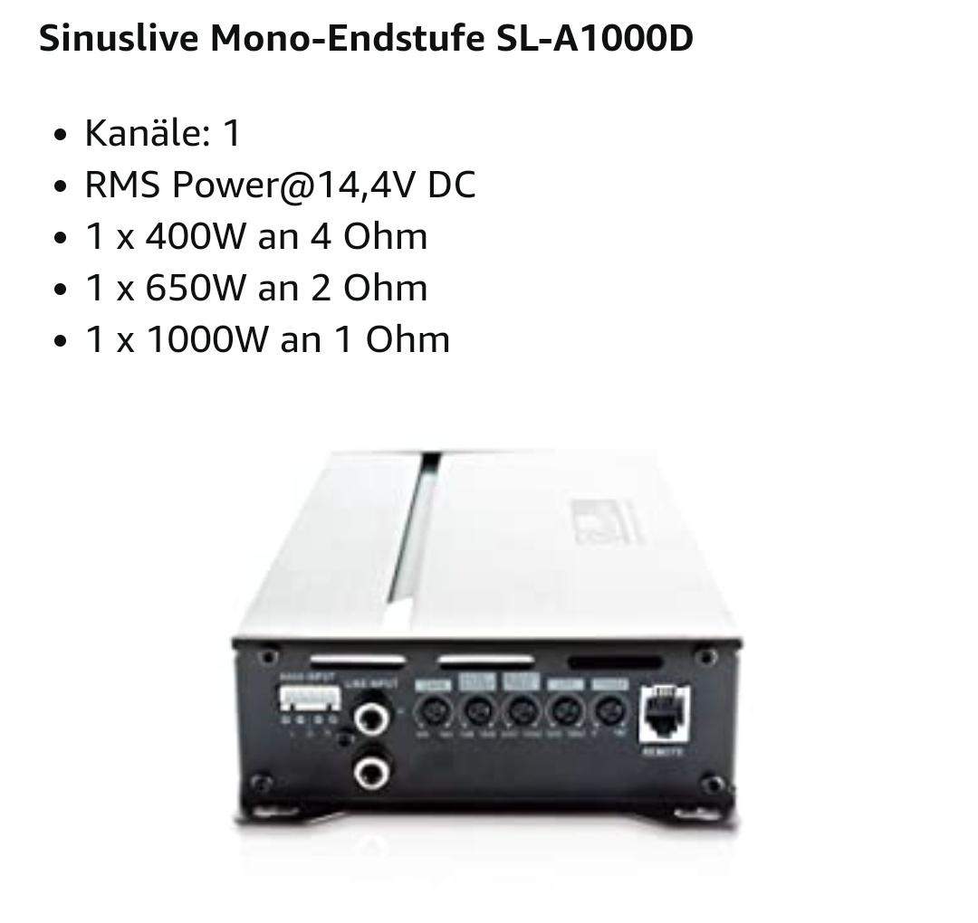 Subwoofer mit Endstufe Kompatibel? (Musik, Auto, Elektronik)