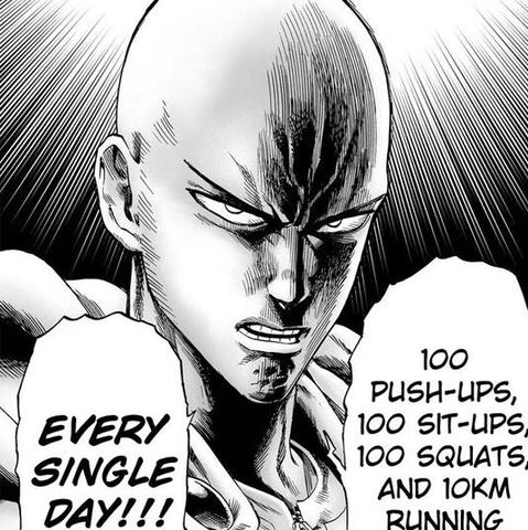 Saitama's Erklärung wie er so Stark geworden ist... - (Anime, One Punch Man, OP-Protagonist)