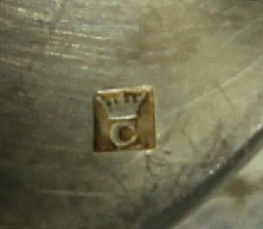 Silber Punze Krone Silber Punze Krone