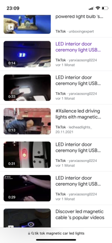 Suche magnetische LED Blitzlämpchen fürs Auto mit Batterie?