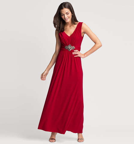 Rotes Abendkleid  - (Mode, abendkleid)