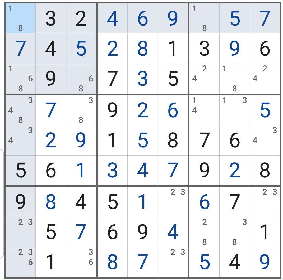 Sudoku - wie geht's weiter? (Rätsel)