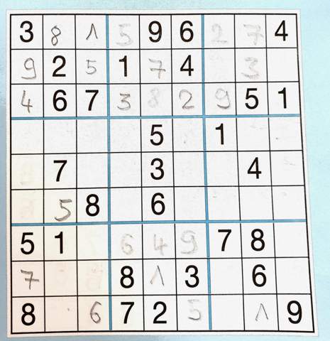  - (Zahlen, Rätsel, Sudoku)