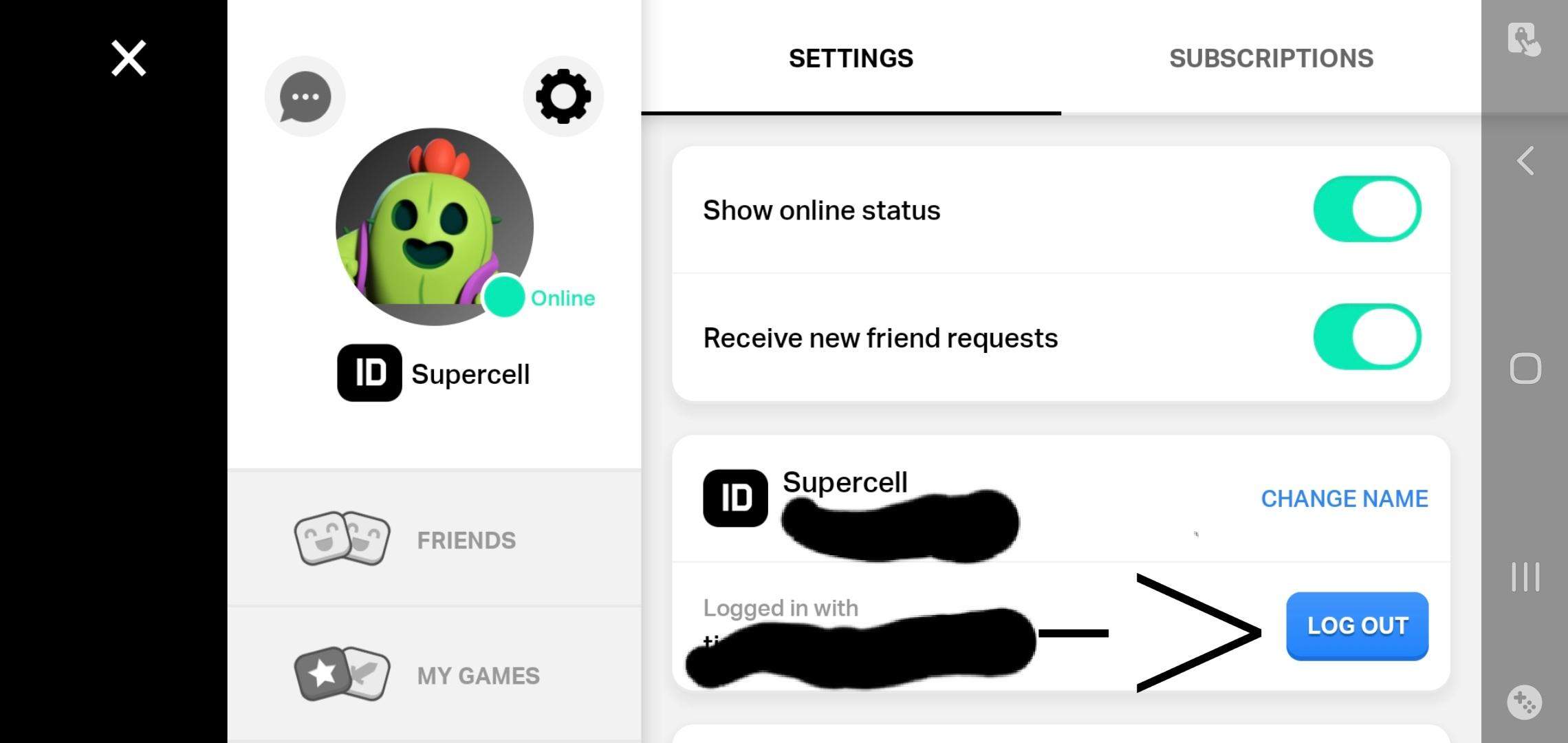 Was passiert wenn ich meine Supercell ID lösche?