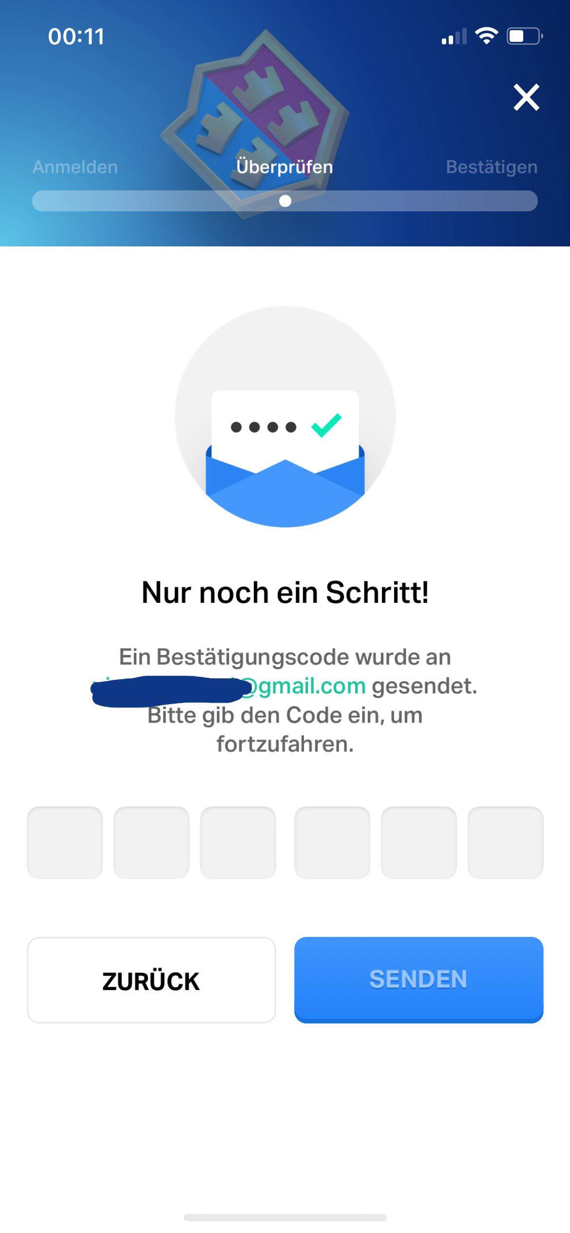Supercell ID keine email kommt an... warum? (Smartphone)