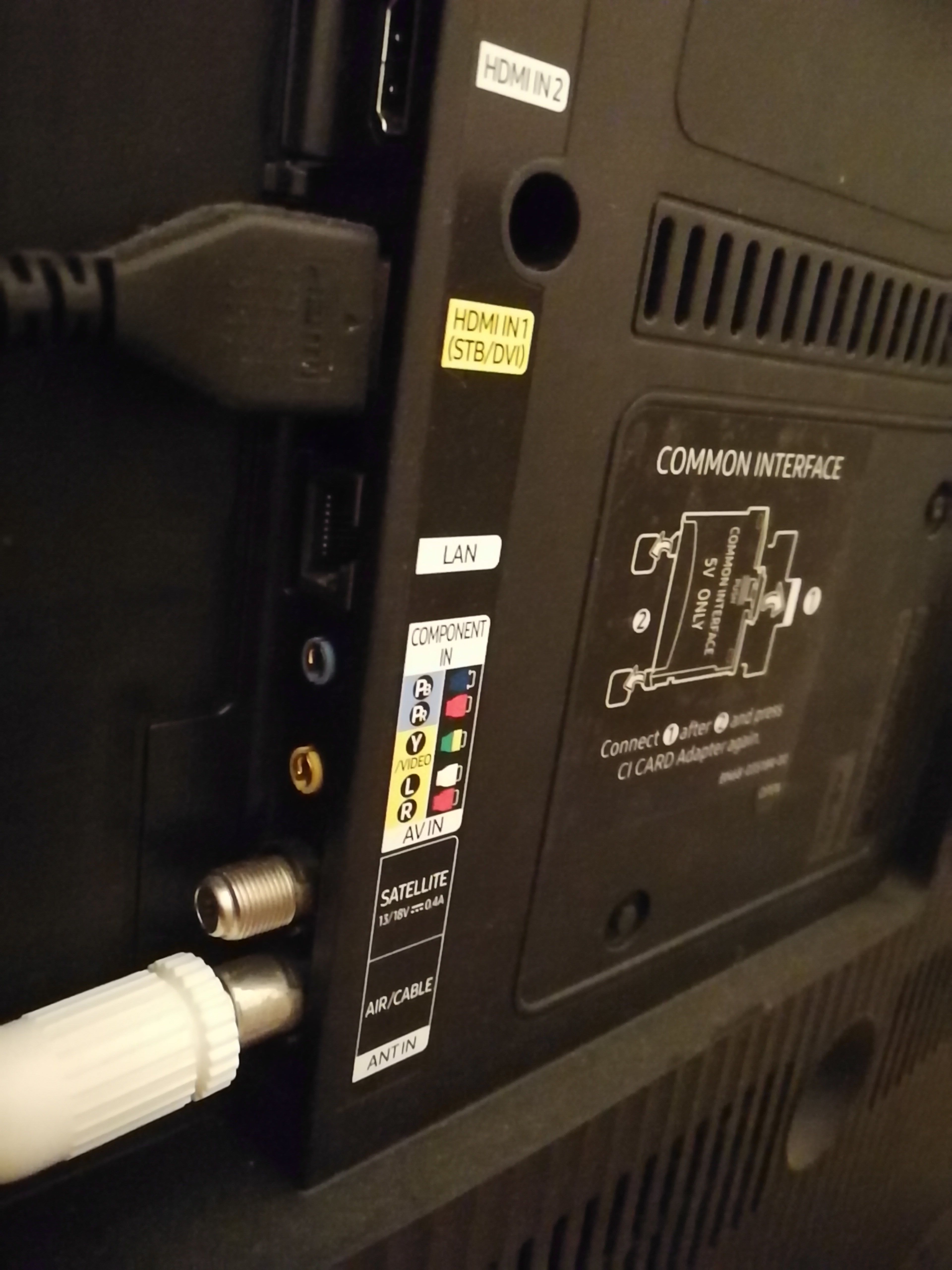 F-Stecker am Smart TV anschließen? (Fernsehen, Kabel, Anschluss)