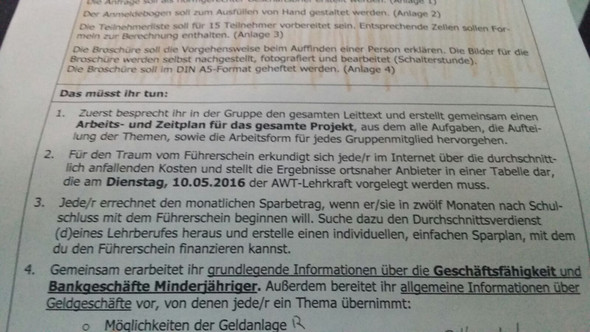 2. Aufgabe (Tabelle der Preise) - (Computer, Preis, Excel)