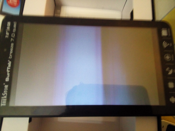 Trekstore Display defekt - (Bildschirm, Tablet, unscharf)