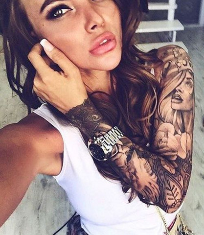 Tatowierte Arme Bei Frauen Hot Oder Not Liebe Sex Manner