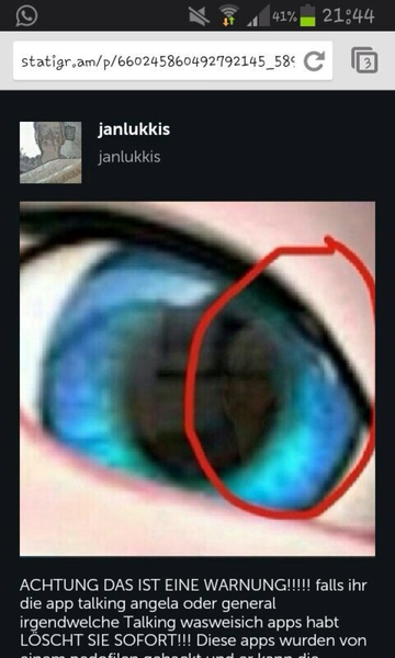 Talking Angela Stalker/Pedo? Talking Angela Stalker/Pedo? - 360 x 600 jpeg 67kB