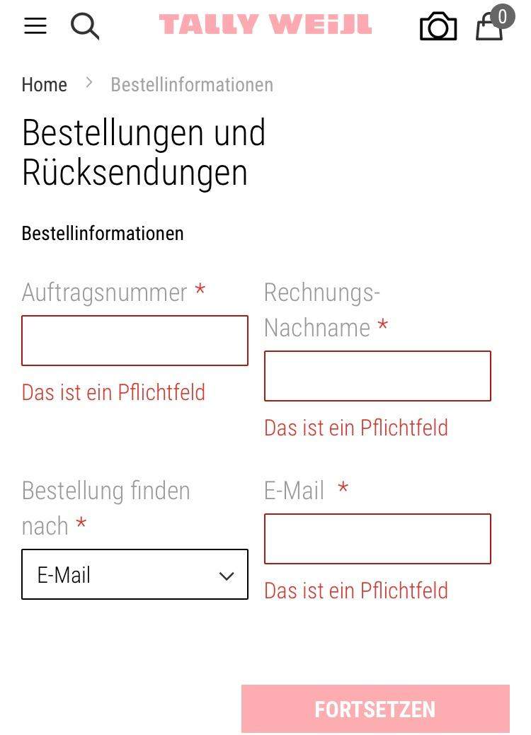 Kann Man Bei Tally Weijl Auf Rechnung Bestellen
